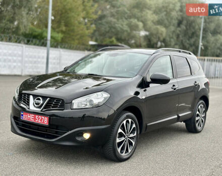 Черный Ниссан Кашкай 2, объемом двигателя 1.5 л и пробегом 212 тыс. км за 11799 $, фото 1 на Automoto.ua