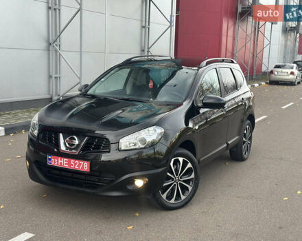 Черный Ниссан Кашкай 2, объемом двигателя 1.5 л и пробегом 212 тыс. км за 11550 $, фото 1 на Automoto.ua