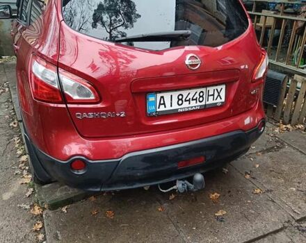 Красный Ниссан Кашкай 2, объемом двигателя 1.46 л и пробегом 196 тыс. км за 11000 $, фото 1 на Automoto.ua