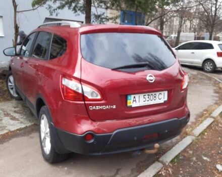Красный Ниссан Кашкай 2, объемом двигателя 2 л и пробегом 227 тыс. км за 10000 $, фото 2 на Automoto.ua