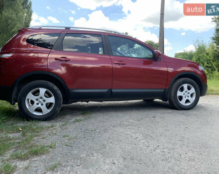 Червоний Ніссан Кашкай 2, об'ємом двигуна 1.5 л та пробігом 244 тис. км за 10799 $, фото 5 на Automoto.ua