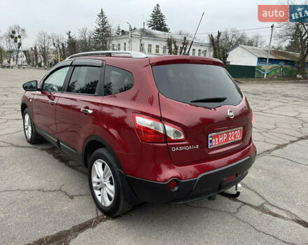Червоний Ніссан Кашкай 2, об'ємом двигуна 1.6 л та пробігом 191 тис. км за 10999 $, фото 3 на Automoto.ua