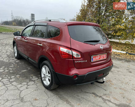 Червоний Ніссан Кашкай 2, об'ємом двигуна 1.6 л та пробігом 191 тис. км за 10999 $, фото 14 на Automoto.ua