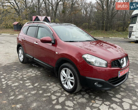 Червоний Ніссан Кашкай 2, об'ємом двигуна 1.6 л та пробігом 191 тис. км за 10999 $, фото 10 на Automoto.ua