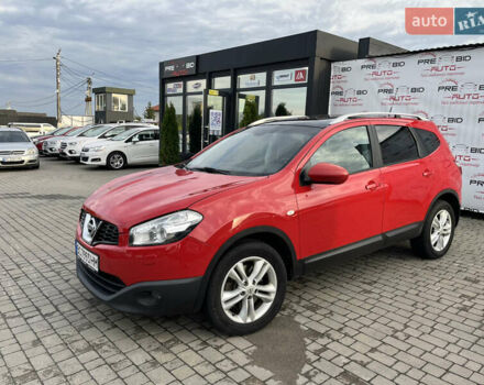 Червоний Ніссан Кашкай 2, об'ємом двигуна 2 л та пробігом 195 тис. км за 9750 $, фото 1 на Automoto.ua