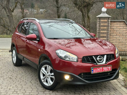 Червоний Ніссан Кашкай 2, об'ємом двигуна 2 л та пробігом 216 тис. км за 10600 $, фото 1 на Automoto.ua