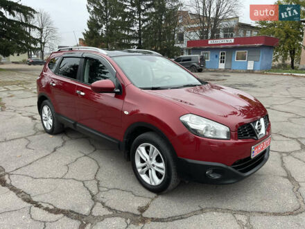 Червоний Ніссан Кашкай 2, об'ємом двигуна 1.6 л та пробігом 191 тис. км за 10999 $, фото 1 на Automoto.ua