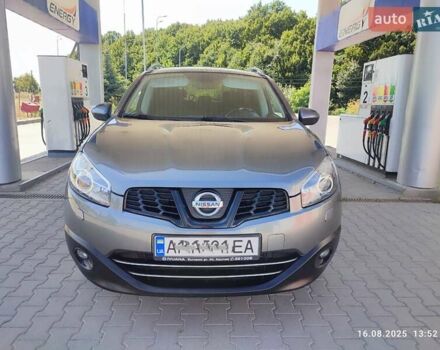 Сірий Ніссан Кашкай 2, об'ємом двигуна 2 л та пробігом 206 тис. км за 11800 $, фото 1 на Automoto.ua