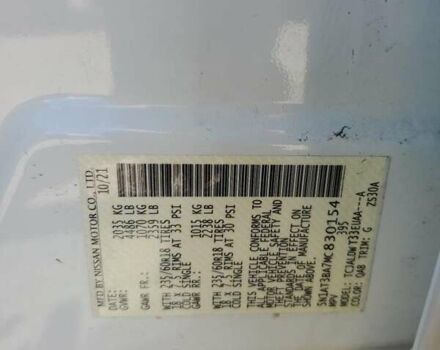 Белый Ниссан Rogue, объемом двигателя 2.49 л и пробегом 189 тыс. км за 5500 $, фото 12 на Automoto.ua