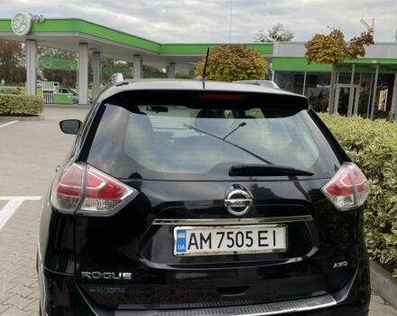 Черный Ниссан Rogue, объемом двигателя 2.5 л и пробегом 267 тыс. км за 9500 $, фото 3 на Automoto.ua