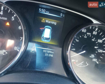 Черный Ниссан Rogue, объемом двигателя 2.5 л и пробегом 90 тыс. км за 15000 $, фото 6 на Automoto.ua
