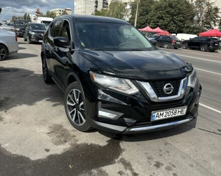 Черный Ниссан Rogue, объемом двигателя 2.5 л и пробегом 130 тыс. км за 13400 $, фото 4 на Automoto.ua