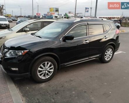 Черный Ниссан Rogue, объемом двигателя 2.49 л и пробегом 98 тыс. км за 17999 $, фото 16 на Automoto.ua