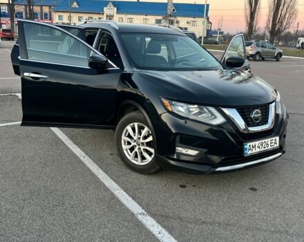 Черный Ниссан Rogue, объемом двигателя 2.5 л и пробегом 170 тыс. км за 16000 $, фото 1 на Automoto.ua
