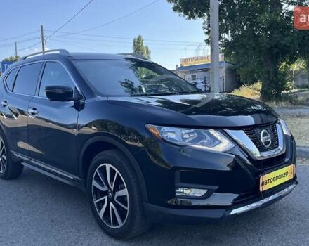 Черный Ниссан Rogue, объемом двигателя 2.49 л и пробегом 96 тыс. км за 16500 $, фото 2 на Automoto.ua