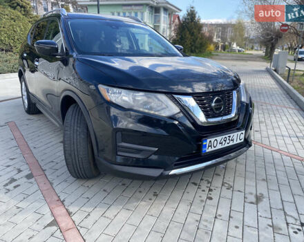 Черный Ниссан Rogue, объемом двигателя 2.49 л и пробегом 163 тыс. км за 15499 $, фото 3 на Automoto.ua