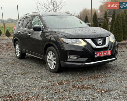 Черный Ниссан Rogue, объемом двигателя 2.5 л и пробегом 171 тыс. км за 12800 $, фото 1 на Automoto.ua