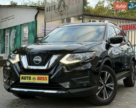 Черный Ниссан Rogue, объемом двигателя 2.49 л и пробегом 143 тыс. км за 17499 $, фото 1 на Automoto.ua
