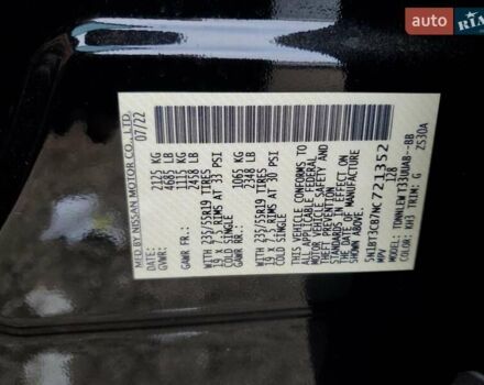 Черный Ниссан Rogue, объемом двигателя 1.5 л и пробегом 72 тыс. км за 7900 $, фото 11 на Automoto.ua