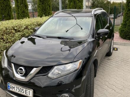 Черный Ниссан Rogue, объемом двигателя 2.5 л и пробегом 267 тыс. км за 9500 $, фото 1 на Automoto.ua