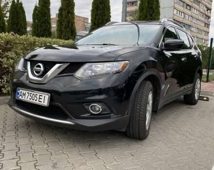 Черный Ниссан Rogue, объемом двигателя 2.5 л и пробегом 267 тыс. км за 11400 $, фото 1 на Automoto.ua