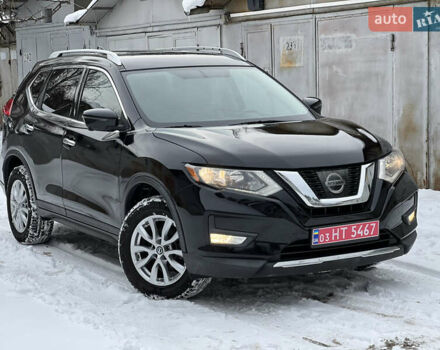 Черный Ниссан Rogue, объемом двигателя 2.5 л и пробегом 190 тыс. км за 11999 $, фото 1 на Automoto.ua