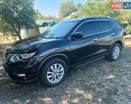 Черный Ниссан Rogue, объемом двигателя 2.49 л и пробегом 97 тыс. км за 16500 $, фото 1 на Automoto.ua