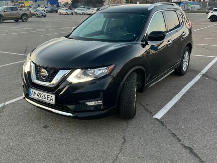 Черный Ниссан Rogue, объемом двигателя 2.5 л и пробегом 170 тыс. км за 16000 $, фото 1 на Automoto.ua