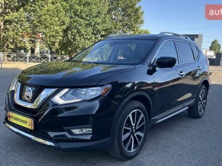 Черный Ниссан Rogue, объемом двигателя 2.49 л и пробегом 96 тыс. км за 16500 $, фото 1 на Automoto.ua