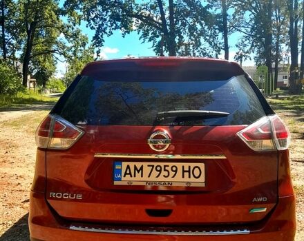 Червоний Ніссан Rogue, об'ємом двигуна 2.5 л та пробігом 235 тис. км за 12300 $, фото 4 на Automoto.ua