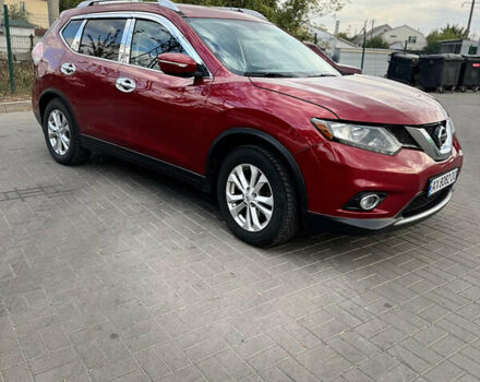Красный Ниссан Rogue, объемом двигателя 2.49 л и пробегом 225 тыс. км за 13500 $, фото 4 на Automoto.ua