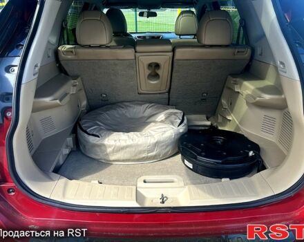 Червоний Ніссан Rogue, об'ємом двигуна 2.5 л та пробігом 163 тис. км за 12999 $, фото 7 на Automoto.ua