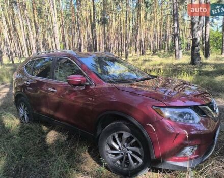 Красный Ниссан Rogue, объемом двигателя 2.49 л и пробегом 250 тыс. км за 14000 $, фото 5 на Automoto.ua