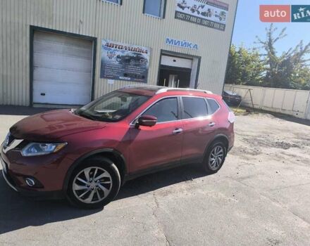 Красный Ниссан Rogue, объемом двигателя 2.49 л и пробегом 250 тыс. км за 14000 $, фото 6 на Automoto.ua