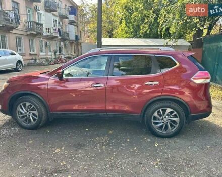 Красный Ниссан Rogue, объемом двигателя 2.49 л и пробегом 102 тыс. км за 15880 $, фото 1 на Automoto.ua