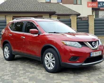 Красный Ниссан Rogue, объемом двигателя 2.49 л и пробегом 184 тыс. км за 12000 $, фото 4 на Automoto.ua