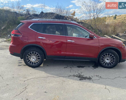 Красный Ниссан Rogue, объемом двигателя 2.49 л и пробегом 76 тыс. км за 14500 $, фото 6 на Automoto.ua