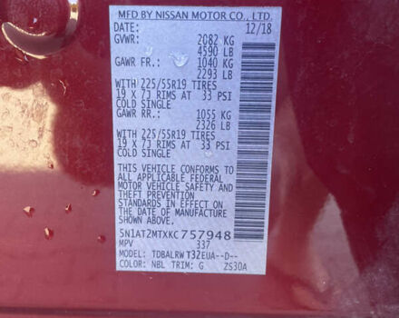 Червоний Ніссан Rogue, об'ємом двигуна 2.49 л та пробігом 160 тис. км за 17000 $, фото 19 на Automoto.ua