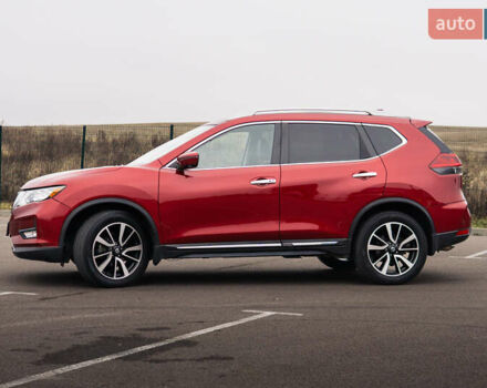 Красный Ниссан Rogue, объемом двигателя 2.49 л и пробегом 132 тыс. км за 16500 $, фото 7 на Automoto.ua