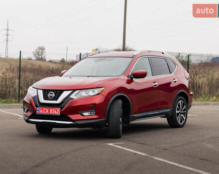 Красный Ниссан Rogue, объемом двигателя 2.49 л и пробегом 132 тыс. км за 16500 $, фото 1 на Automoto.ua