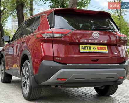 Червоний Ніссан Rogue, об'ємом двигуна 2.49 л та пробігом 55 тис. км за 21999 $, фото 12 на Automoto.ua