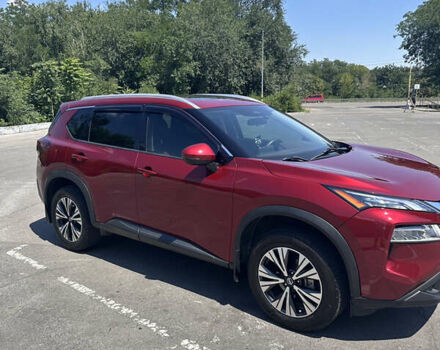 Красный Ниссан Rogue, объемом двигателя 2.49 л и пробегом 99 тыс. км за 24950 $, фото 2 на Automoto.ua