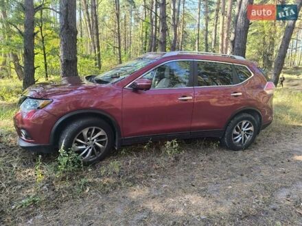 Красный Ниссан Rogue, объемом двигателя 2.49 л и пробегом 250 тыс. км за 14000 $, фото 1 на Automoto.ua