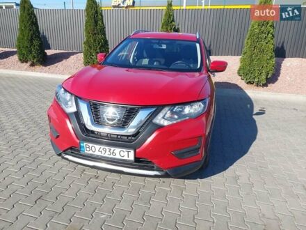 Красный Ниссан Rogue, объемом двигателя 2.49 л и пробегом 163 тыс. км за 13600 $, фото 1 на Automoto.ua
