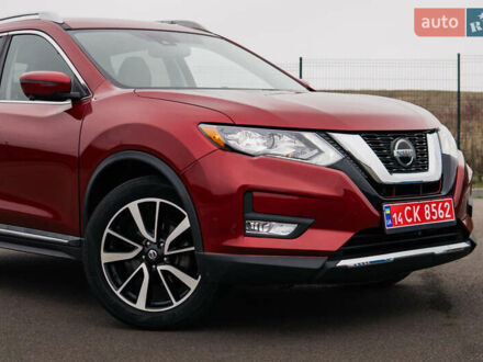 Красный Ниссан Rogue, объемом двигателя 2.49 л и пробегом 132 тыс. км за 16500 $, фото 1 на Automoto.ua