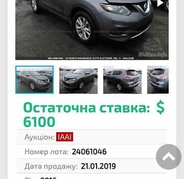 Серый Ниссан Rogue, объемом двигателя 2.5 л и пробегом 124 тыс. км за 12850 $, фото 3 на Automoto.ua
