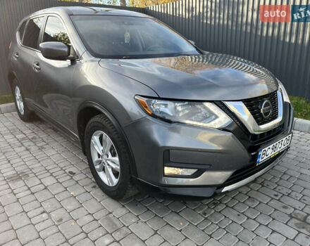 Серый Ниссан Rogue, объемом двигателя 2.49 л и пробегом 115 тыс. км за 12800 $, фото 18 на Automoto.ua