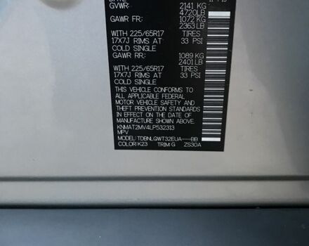 Серый Ниссан Rogue, объемом двигателя 2.5 л и пробегом 42 тыс. км за 16500 $, фото 5 на Automoto.ua