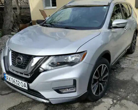 Серый Ниссан Rogue, объемом двигателя 2.49 л и пробегом 162 тыс. км за 14000 $, фото 14 на Automoto.ua