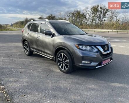 Сірий Ніссан Rogue, об'ємом двигуна 2.49 л та пробігом 65 тис. км за 19500 $, фото 11 на Automoto.ua